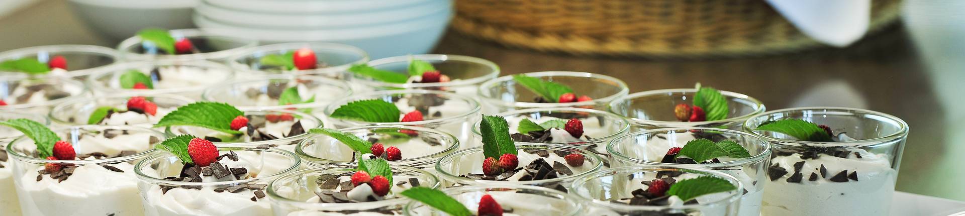 Speisenangebot Haus Maria Lindenberg mit Dessert